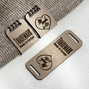 Etiquetas de cuero natural - EP-M65
