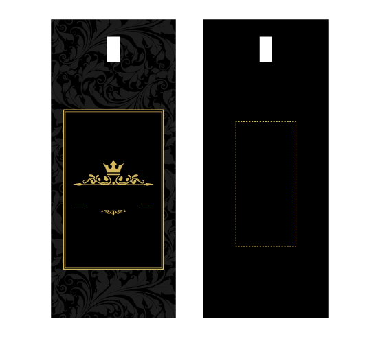 Etiqueta de cartón Model HT-M110