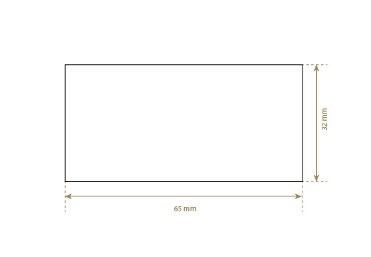 Etiqueta de cuero sintético Model EP-M140