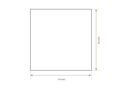 Etiqueta de cuero natural Model EP-M37