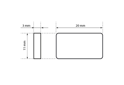 Sello de plástico Model ST-M183