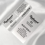 Etiqueta de composición con tamaño  Modelo TC-M41